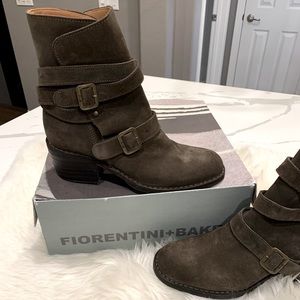 Fiorentini+Baker Brown New Suede Bootie